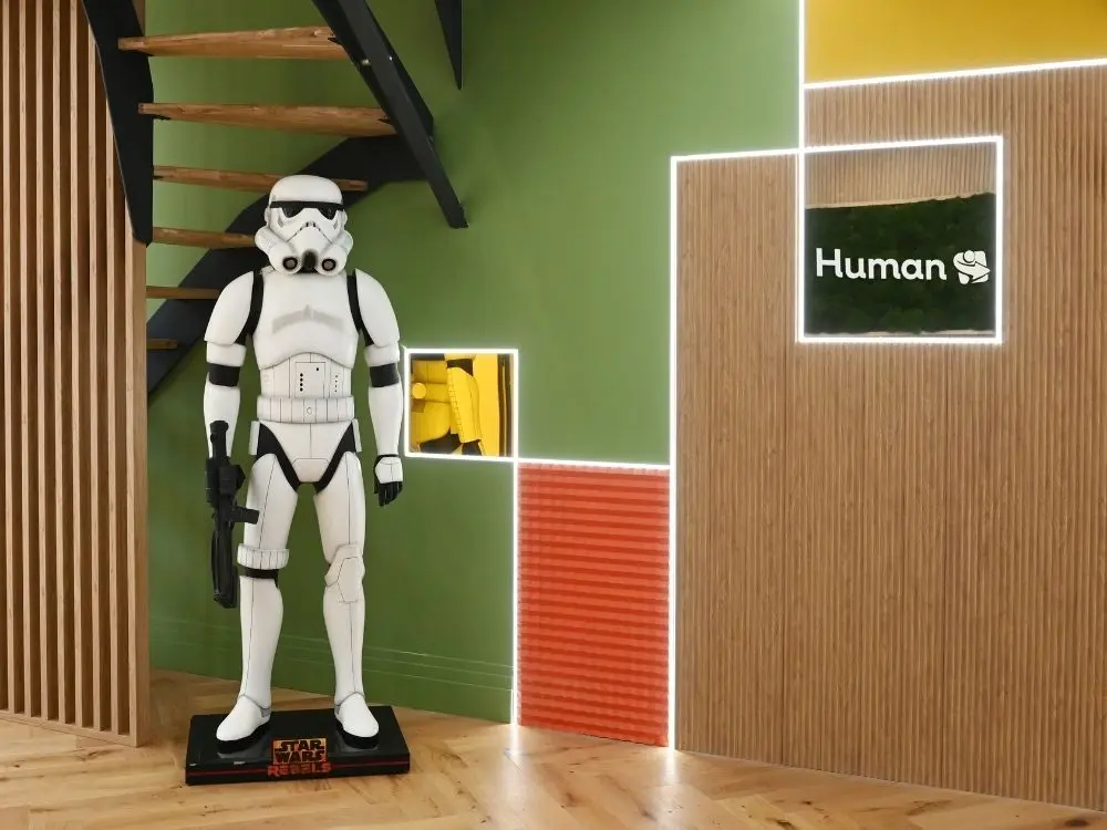 Human to computer